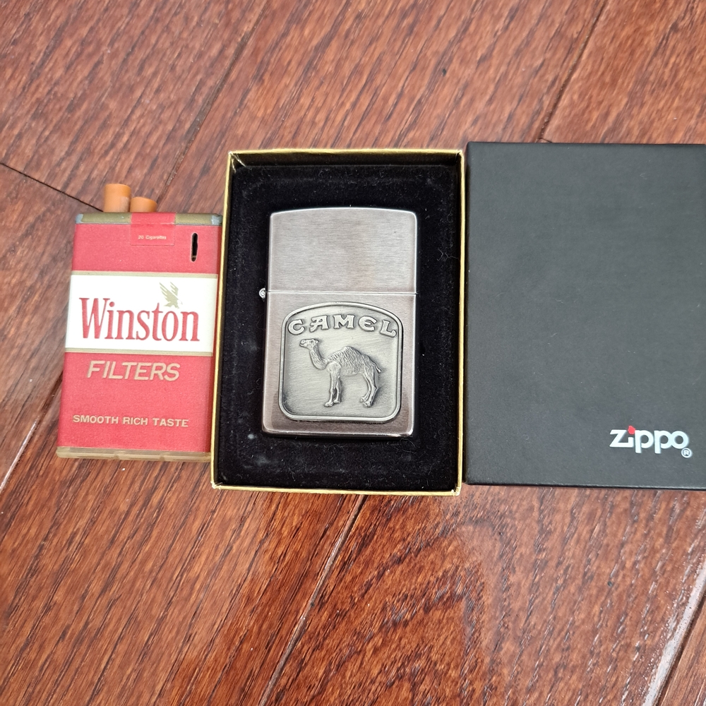 Bundle Nib Zippo And Winston Cigarette Lighters